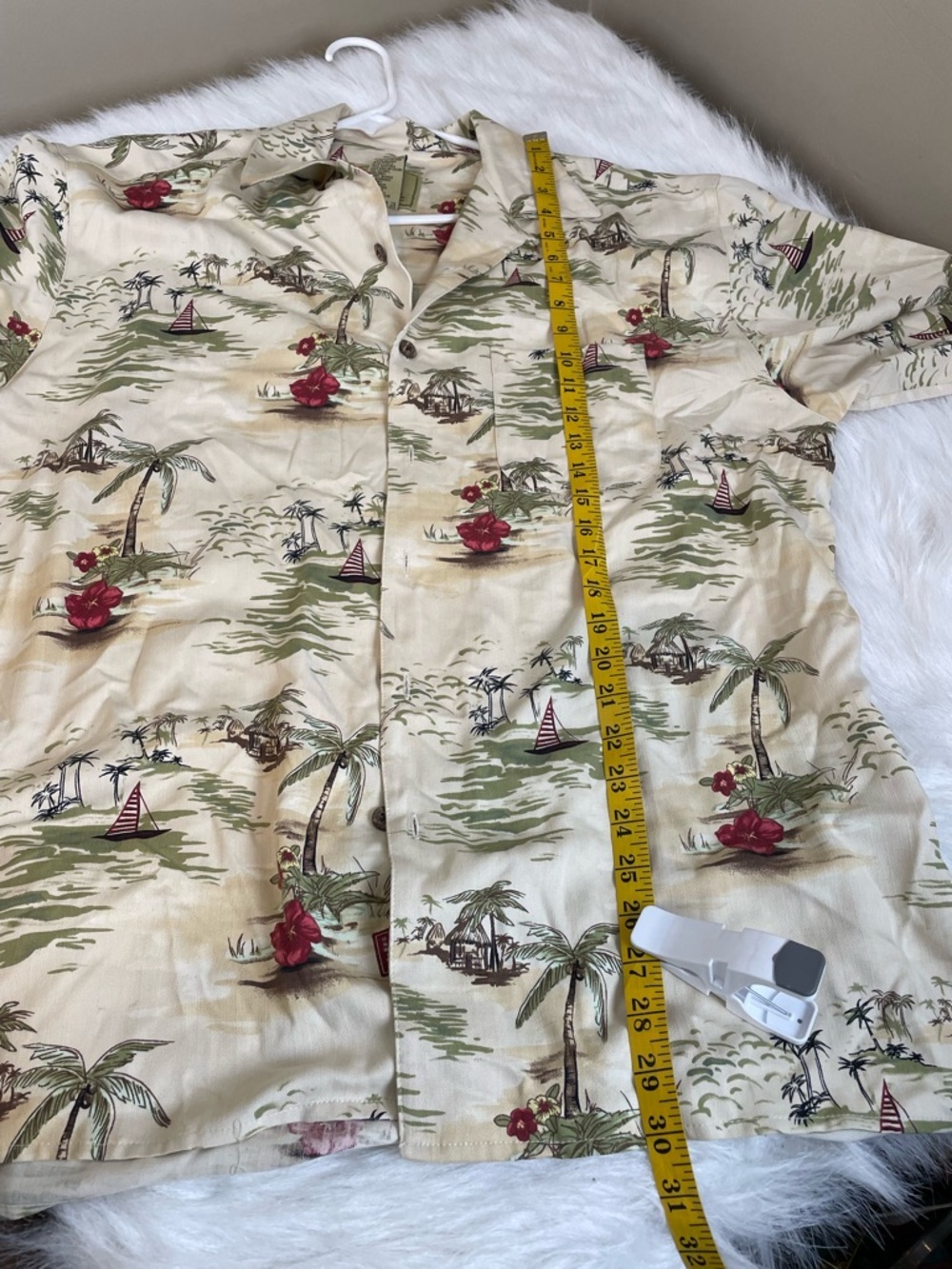 Two Silk Hawaiian Shirts Tommy Bahama Joe Marlin Tropical Print Short Sleeve L - Picture 8 of 16